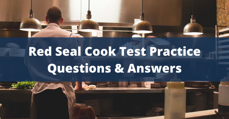 Red Seal Questions For Cook