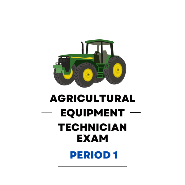 Agricultural Equipment Technician First Period Practice Exam - Product Image