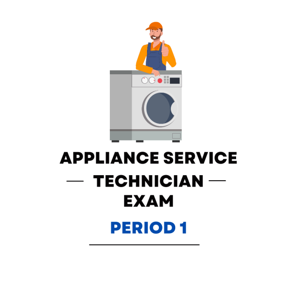 Appliance Service Technician First Period Practice Exam - Product Image