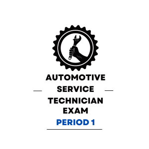 Automotive Service Technician First Period Practice Exam - Product Image