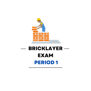 Bricklayer First Period Practice Exam - Product Image