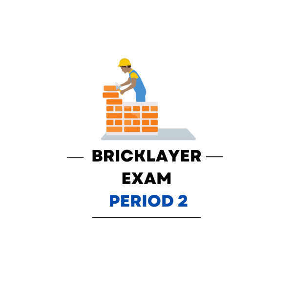 Bricklayer Second Period Practice Exam - Product Image