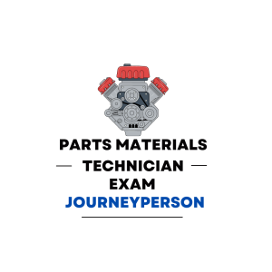 Parts Materials Technician Journeyperson Practice Exam- Product Image