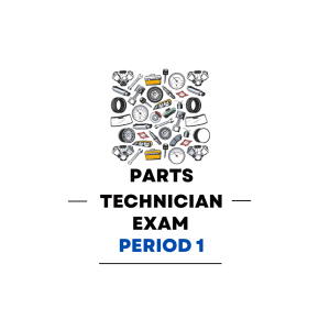 Parts Technician First Period Practice Exam - Product Image