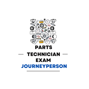 Parts Technician Journeyperson Practice Exam - Product Image