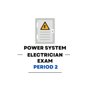 Power System Electrician Second Period Practice Exam - Product Image