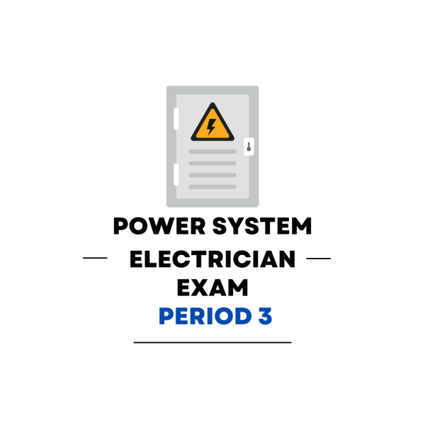 Power System Electrician Third Period Practice Exam - Product Image