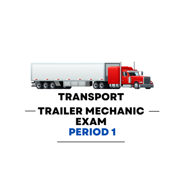 Transport Trailer Mechanic First Period Practice Exam - Product Image