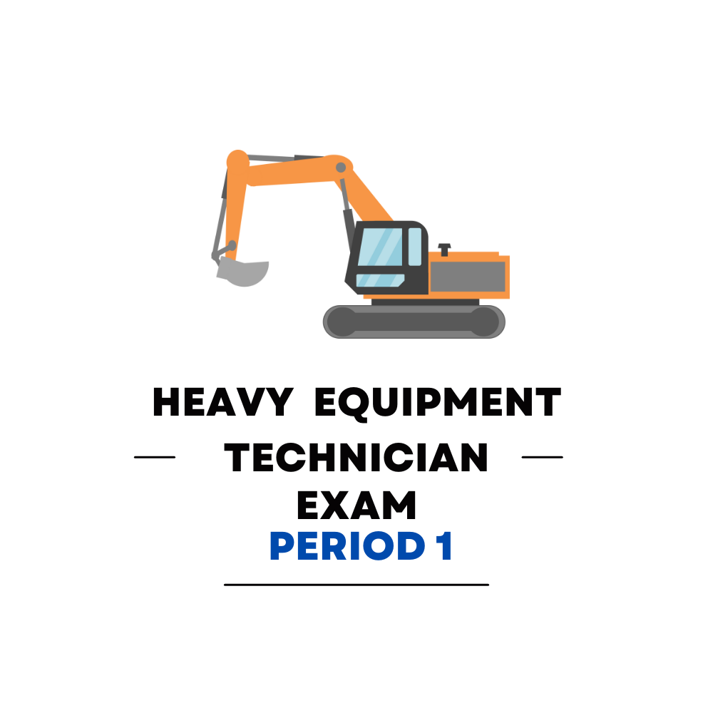 Heavy Equipment Technician First Period Practice Exam - Overview Page Image